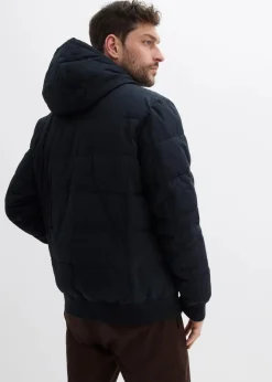 Hot wattierte Steppjacke in Blousonform Herren Jacken & Mäntel|Große Größen