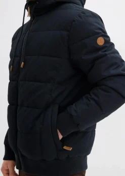 Hot wattierte Steppjacke in Blousonform Herren Jacken & Mäntel|Große Größen