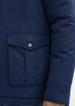 Herren bonprix Große Größen|Jacken & Mäntel|Wattierte Winterjacke mit Cordkragen