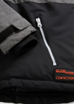 Sale wattierte Winterjacke im Colourblocking mit Kapuze Kinder Jungen 9-16 Jahre·Jacken & Outdoor
