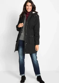 Hot Wattierter Baumwoll-Parka Damen Bekleidung·Hosen|Jacken & Mäntel