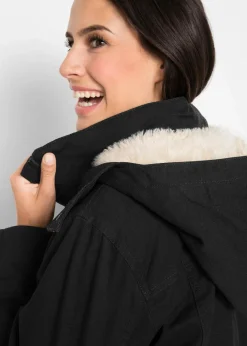 Hot Wattierter Baumwoll-Parka Damen Bekleidung·Hosen|Jacken & Mäntel
