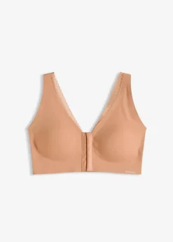 Outlet Wattierter Feel Comfort Lasercut-BH ohne Bügel mit Vorderverschluss Damen Bhs|Basics
