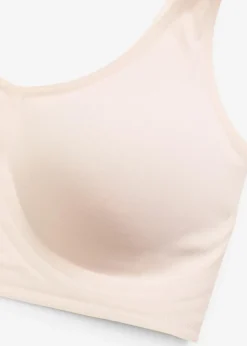 Clearance ​​​​Wattierter Feel Comfort Lasercut T-Shirt BH ohne Bügel Damen Seamless|Bhs