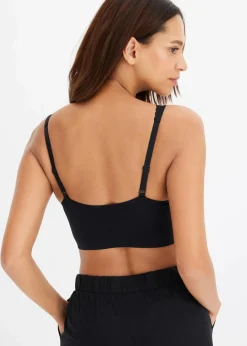 Outlet Wattierter Feel Comfort Lasercut-BH ohne Bügel mit Vorderverschluss Damen Seamless|Basics