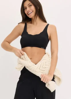 Damen bonprix Seamless|Bhs|Wattierter Feel Comfort Lasercut T-Shirt BH ohne Bügel