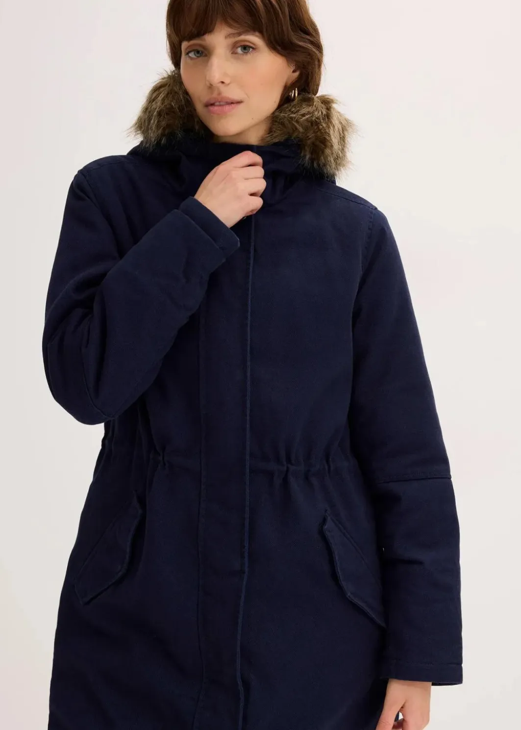 Hot Wattierter Long-Parka Damen Jacken & Mäntel|Bekleidung·Hosen