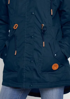 Wattierter Parka mit Fellimitat-Besatz Damen Jacken & Mäntel|Bekleidung·Hosen