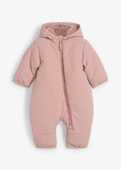New Wattierter wasserabweisender Overall mit Teddyfleece Kinder Jacken & Outdoor|Overalls & Sets