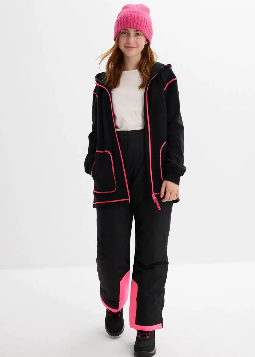 Sale weiche Fleecejacke mit praktischen Reißverschlusstaschen Kinder Mädchen 9-16 Jahre·Jacken & Outdoor|Mädchen 9-16 Jahre·Sweat & Strick