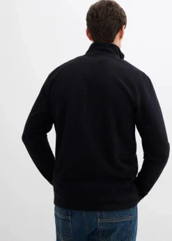 Herren bonprix Große Größen|Jacken & Mäntel|weiche Fleecejacke mit praktischen Reißverschlusstaschen