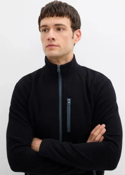 Herren bonprix Große Größen|Jacken & Mäntel|weiche Fleecejacke mit praktischen Reißverschlusstaschen