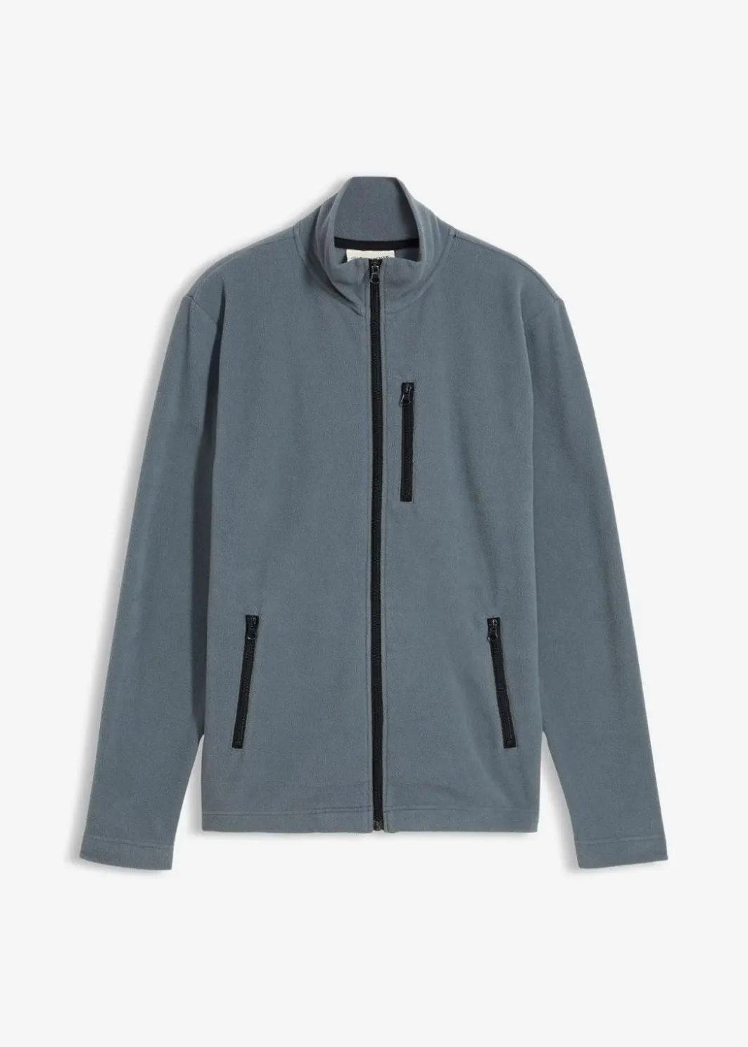 weiche Fleecejacke mit praktischen Reißverschlusstaschen Herren Sweat|Jacken & Mäntel