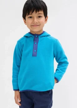 Clearance weicher Fleecepullover mit Kapuze Kinder Jungen 2-8 Jahre·Sweat & Strick