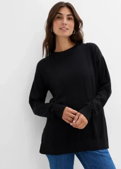 Clearance Weicher Umstandspullover mit Stillschlitzen aus Bio-Baumwolle Damen Bekleidung·Blazer|Umstandsmode