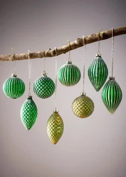 Best Weihnachtskugeln (8-tlg. Set) Wohnaccessoires|Weihnachtsdeko & -Textilien·Weihnachtskugeln
