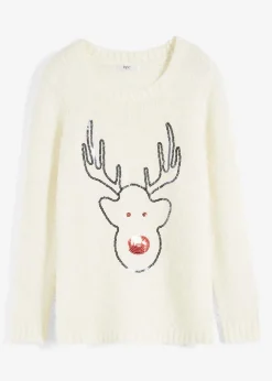 Damen bonprix Bekleidung·Umstandsmode|Bekleidung·Jeans|Weihnachtspullover