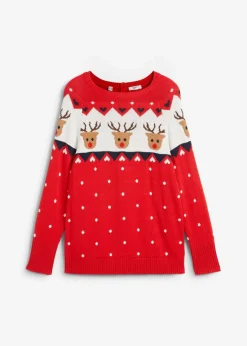 Damen bonprix Pullover & Strickjacken|Strickmode|Weihnachtspullover
