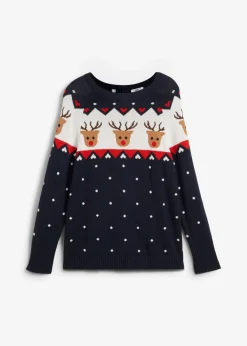 Damen bonprix Bekleidung·Umstandsmode|Bekleidung·Jeans|Weihnachtspullover
