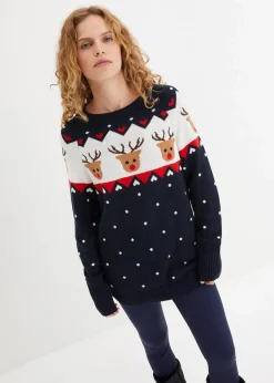 Damen bonprix Bekleidung·Umstandsmode|Bekleidung·Jeans|Weihnachtspullover