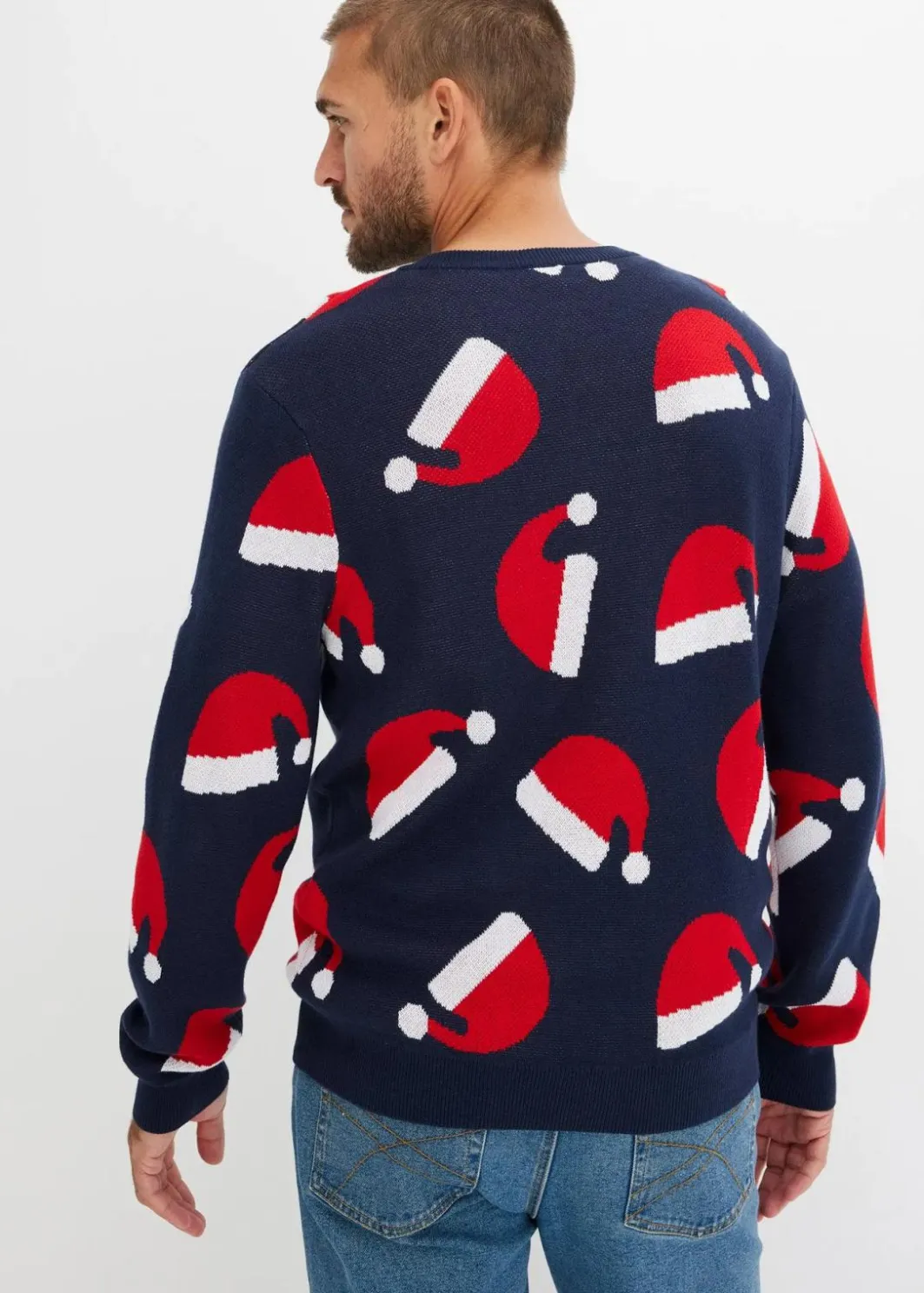 Online Weihnachtspullover mit Baumwolle Herren Große Größen|Pullover & Strickjacken