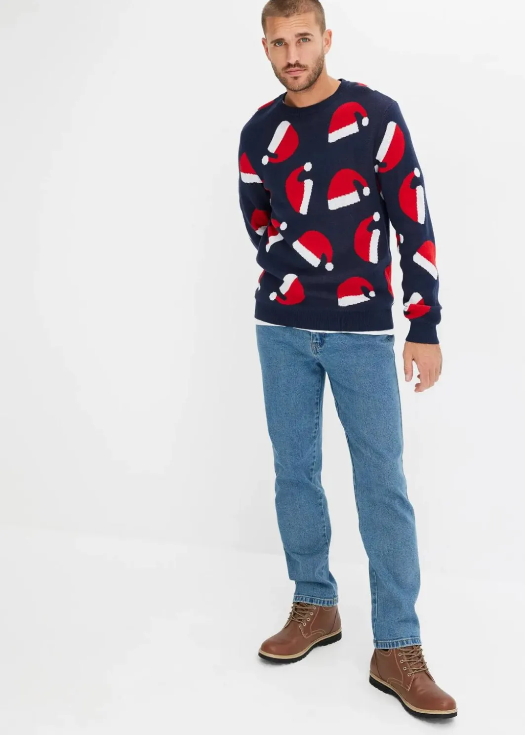 Online Weihnachtspullover mit Baumwolle Herren Große Größen|Pullover & Strickjacken