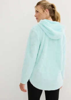 Clearance Weit geschnittener Loungewear Kuschel-Fleece Longpullover Damen Homewear|Sportwäsche
