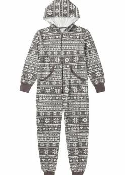 Hot Weit geschnittener Loungewear Overall aus Sweatware Damen Wäsche·Homewear|Wäsche·Nachtwäsche