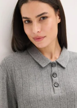 Damen bonprix Nachtwäsche|Homewear|Weit geschnittener Loungewear Hausanzug aus weicher Rippe