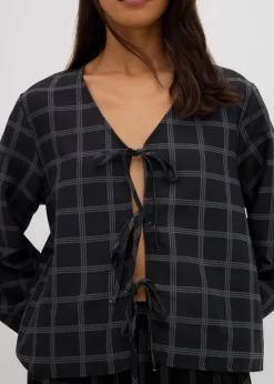 Best Weite Bluse aus softer Viskose Damen Zweiteiler & Sets|Blusen & Tuniken