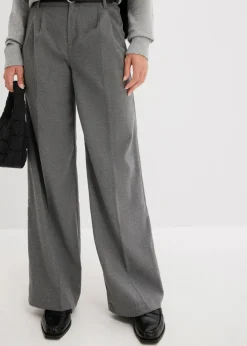 Online Weite Bundfaltenhose Damen Bekleidung·Kleider|Hosen
