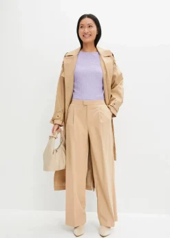 Online Weite Bundfaltenhose Damen Nachhaltigere Materialien|Hosen