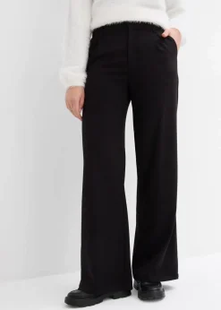 Online Weite Bundfaltenhose aus Viskosemix Damen Bekleidung·Kleider