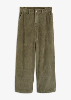 Damen bonprix Hosen|Bekleidung·Kleider|Weite Cordhose