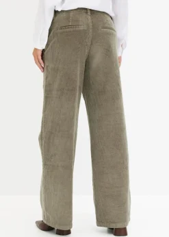 Damen bonprix Hosen|Bekleidung·Kleider|Weite Cordhose