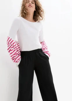 Weite Culotte aus nachhaltiger Viskose Damen Bekleidung·Kleider|Hosen