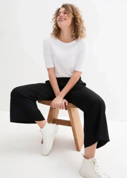 Weite Culotte aus nachhaltiger Viskose Damen Bekleidung·Kleider|Hosen