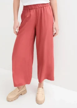 Damen bonprix Nachhaltigere Materialien|Hosen|Weite Culotte aus nachhaltiger Viskose