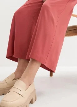 Damen bonprix Nachhaltigere Materialien|Hosen|Weite Culotte aus nachhaltiger Viskose