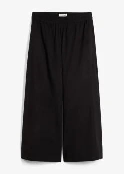 Damen bonprix Hosen|Zweiteiler & Sets|Weite Culotte aus reiner Baumwolle