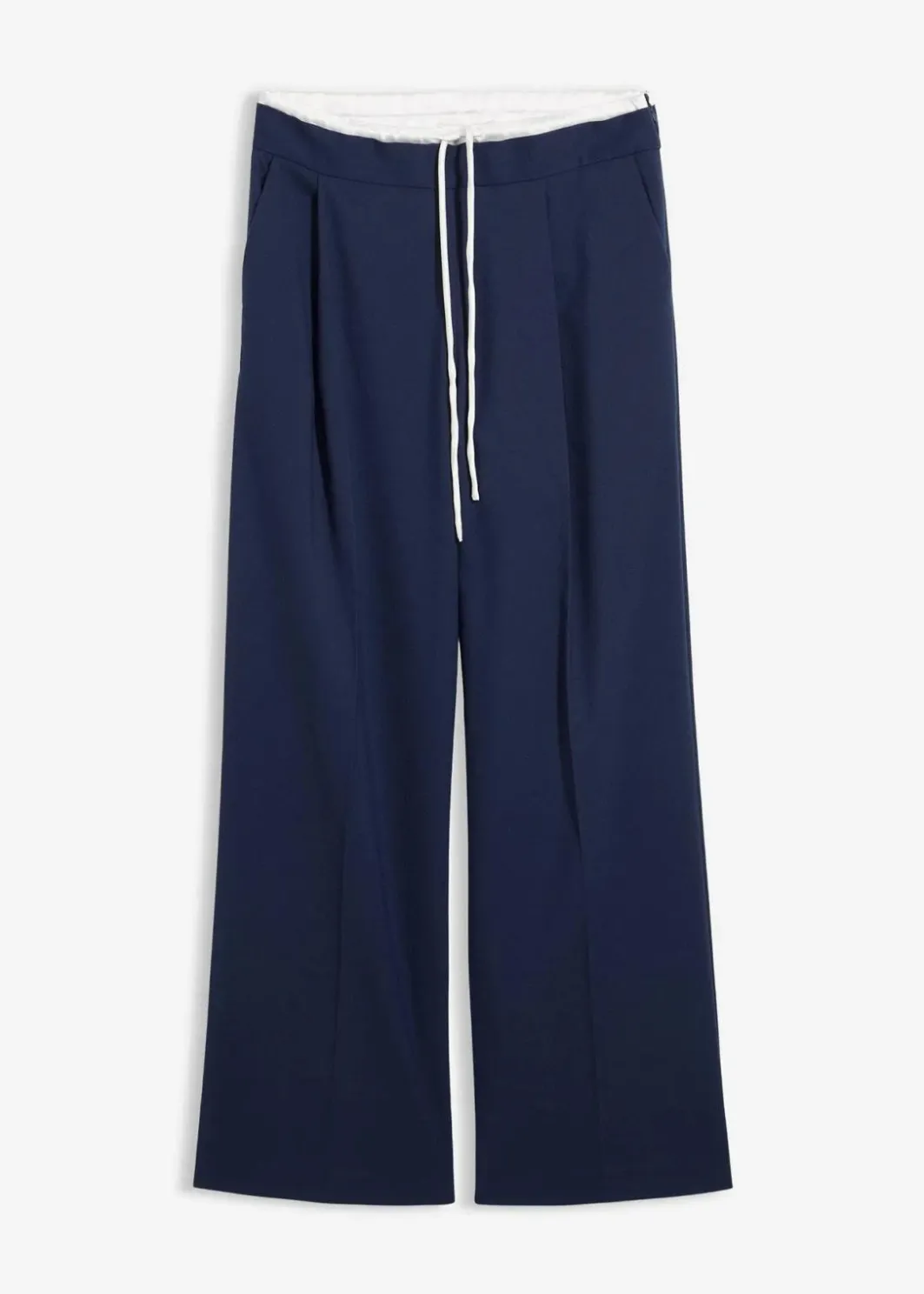Damen bonprix Hosen|Bekleidung·Kleider|Weite Hose aus Viskose-Mix