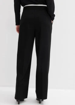 Weite Hose aus Viskose-Mix Damen Hosen|Bekleidung·Kleider
