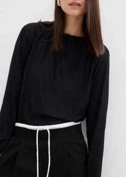 Weite Hose aus Viskose-Mix Damen Hosen|Bekleidung·Kleider