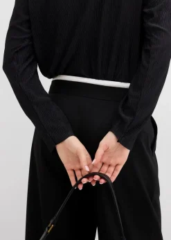 Weite Hose aus Viskose-Mix Damen Hosen|Bekleidung·Kleider
