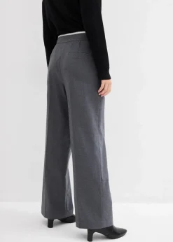 Outlet Weite Hose aus Viskose-Mix Damen Bekleidung·Kleider|Hosen