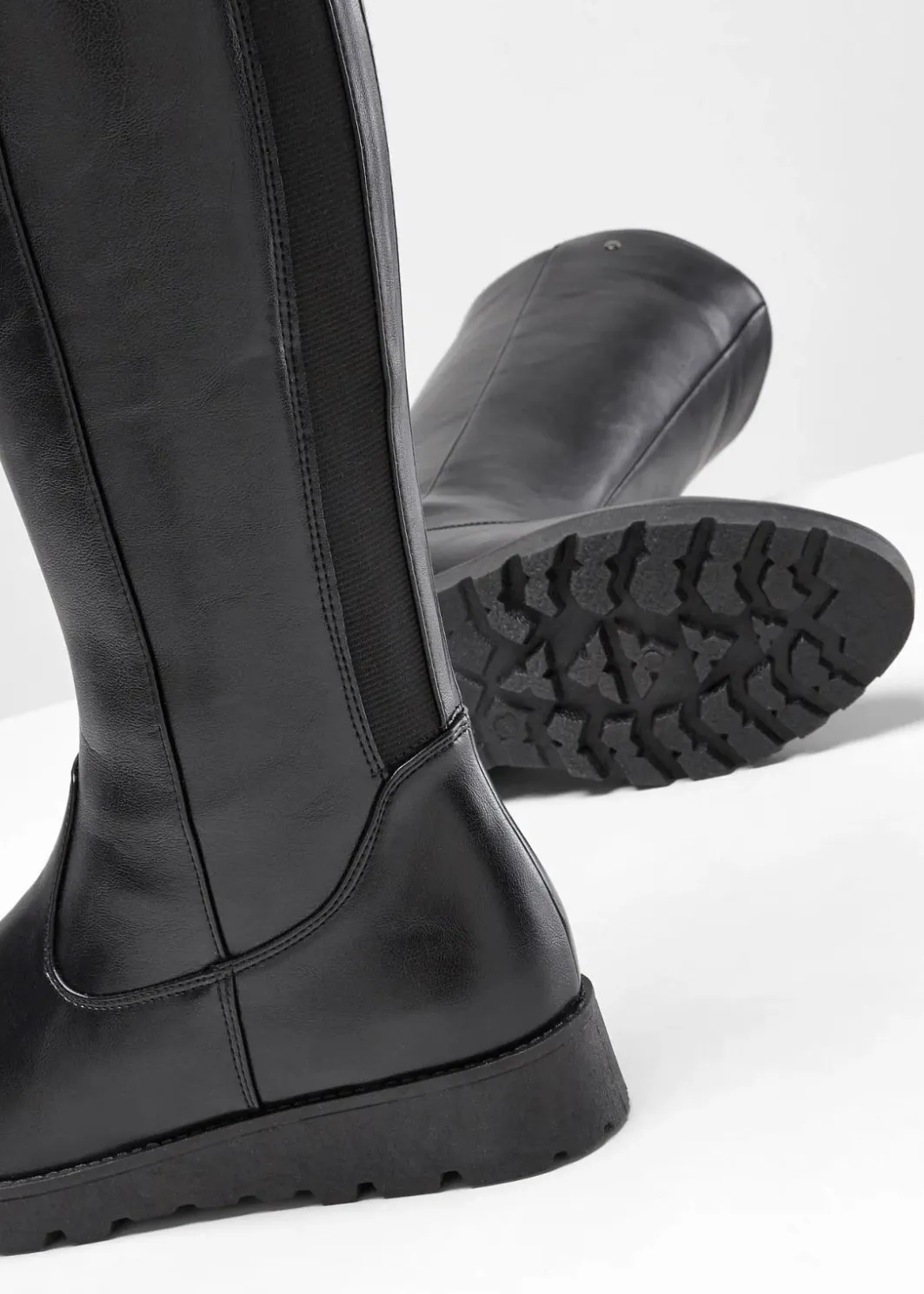 Sale Weitschaftstiefel Damen Stiefel|Schuhe & Accessoires In Spezialgrößen·Elastischer Schaft