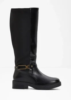 Damen bonprix Schuhe & Accessoires In Spezialgrößen·Weite Schuhe|Schuhe & Accessoires In Spezialgrößen·Elastischer Schaft|Weitschaftstiefel