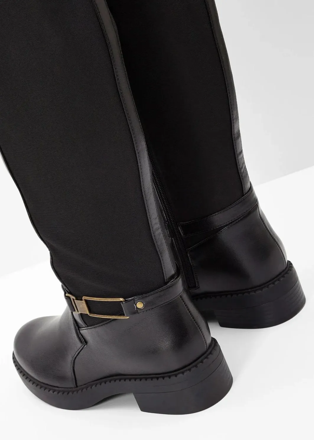 Damen bonprix Schuhe & Accessoires In Spezialgrößen·Weite Schuhe|Schuhe & Accessoires In Spezialgrößen·Elastischer Schaft|Weitschaftstiefel