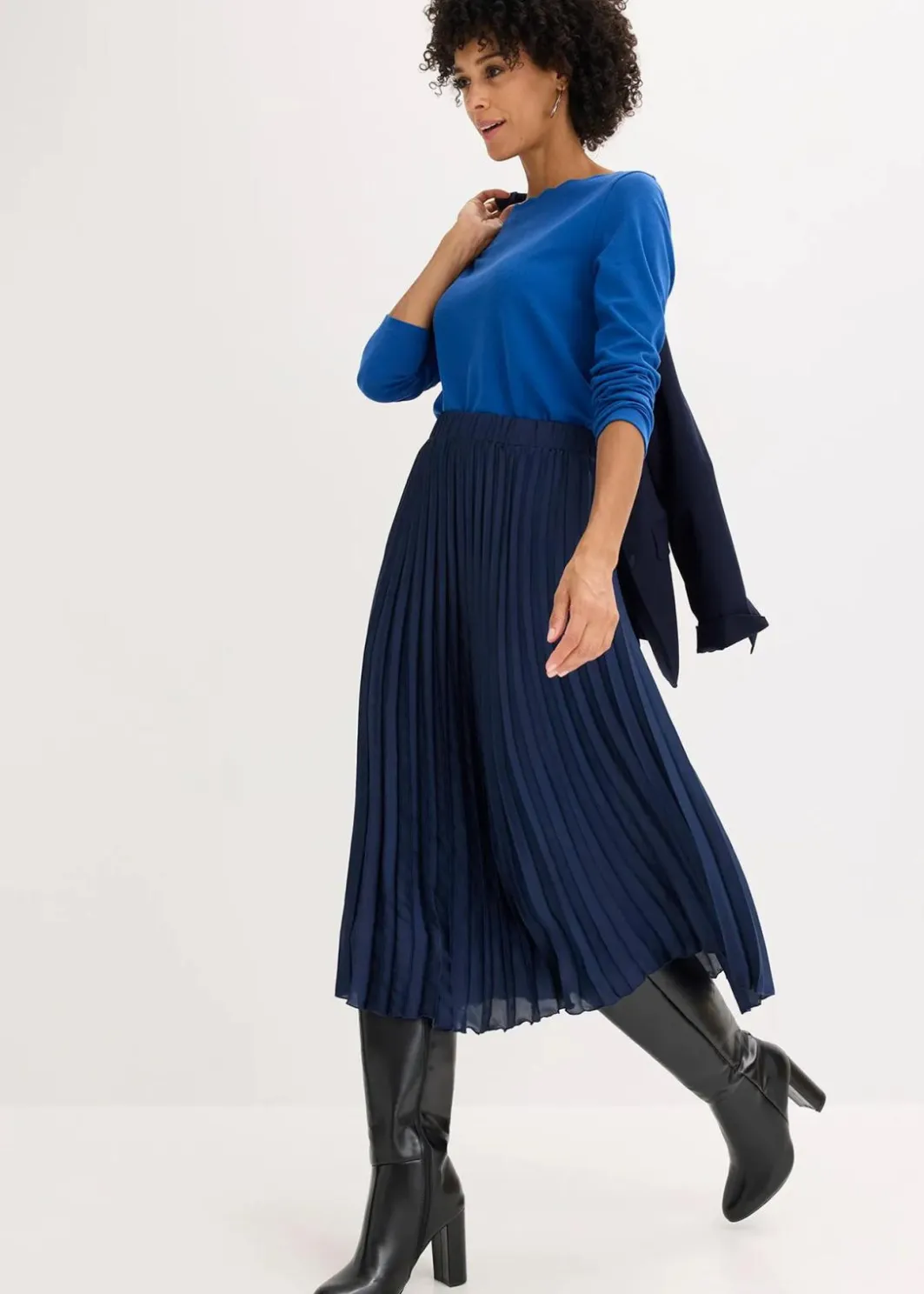 Best Wellenkanten Shirt aus Punto di Roma Damen Shirts & Tops