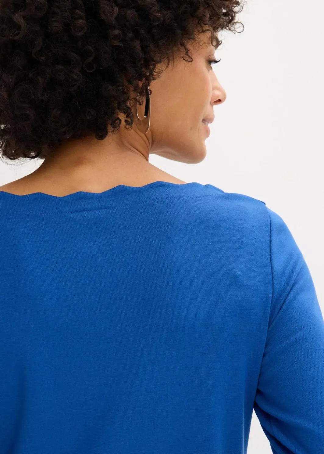 Best Wellenkanten Shirt aus Punto di Roma Damen Shirts & Tops